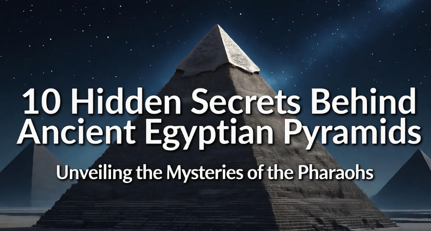 10 Hidden Secrets Behind Ancient Egyptian Pyramids 🏺