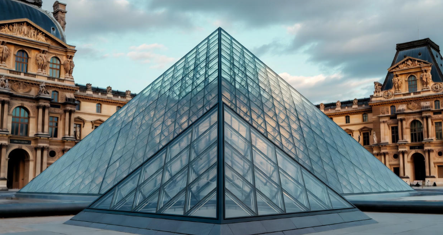 The Louvre Pyramid: A Modern Icon in a Historic Landscape