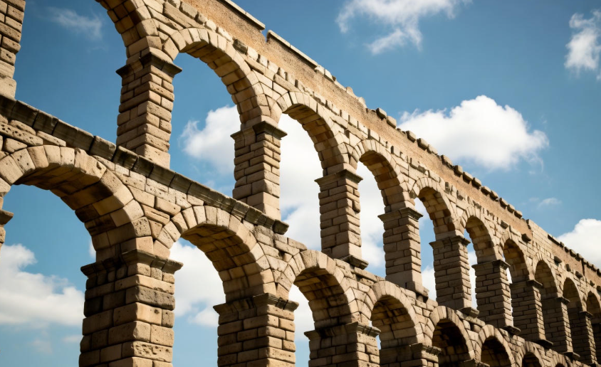 The Roman Aqueducts and Their Engineering Genius