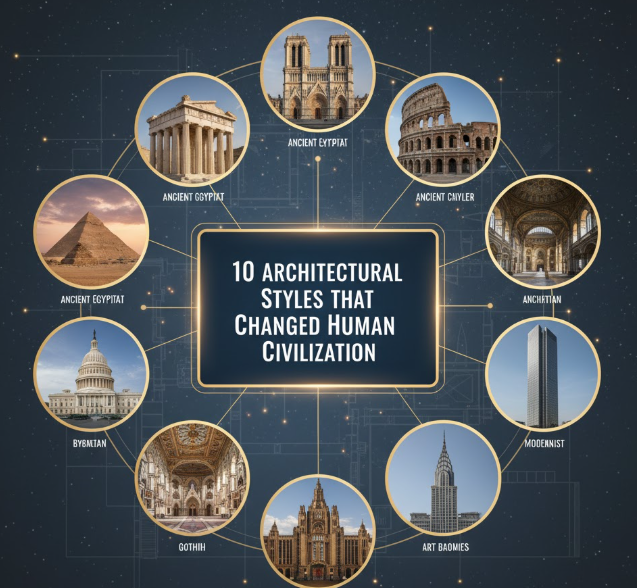 10 Architectural Styles That Changed Human Civilization